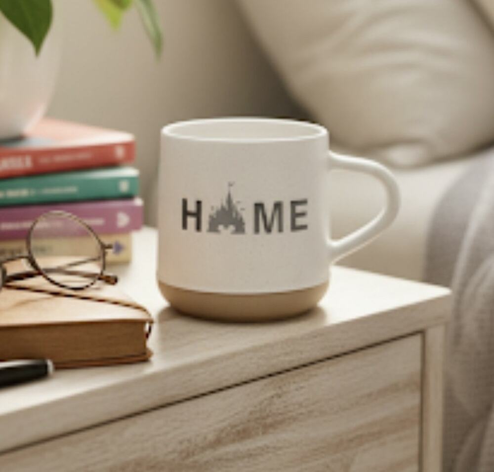 Disney Home Castle Stoneware Mug